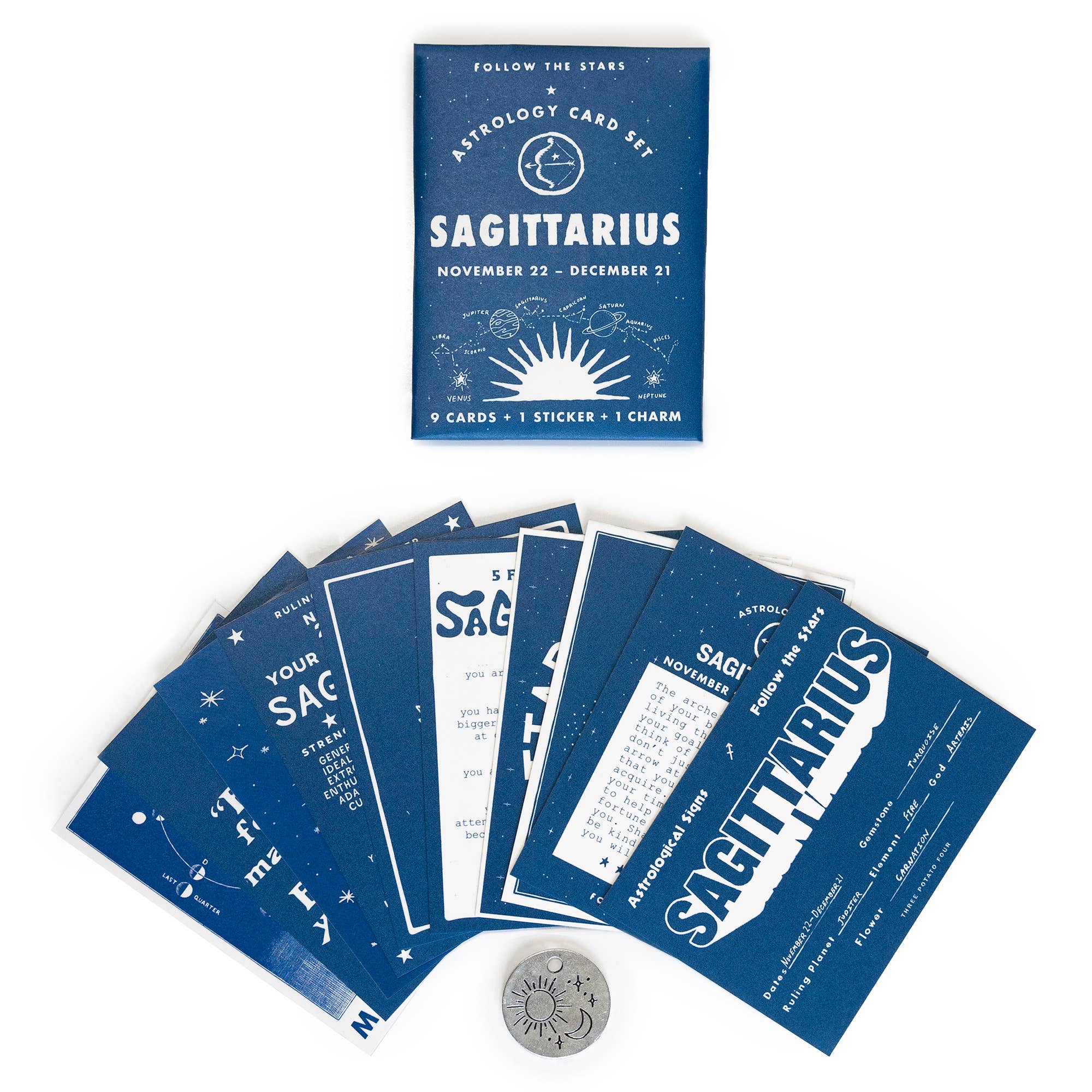 Astrology Card Pack - Sagittarius (Nov 22 - Dec 21)