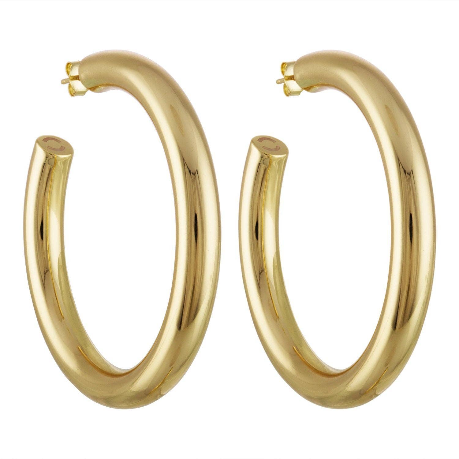 2.5" Perfect Hoops in Gold